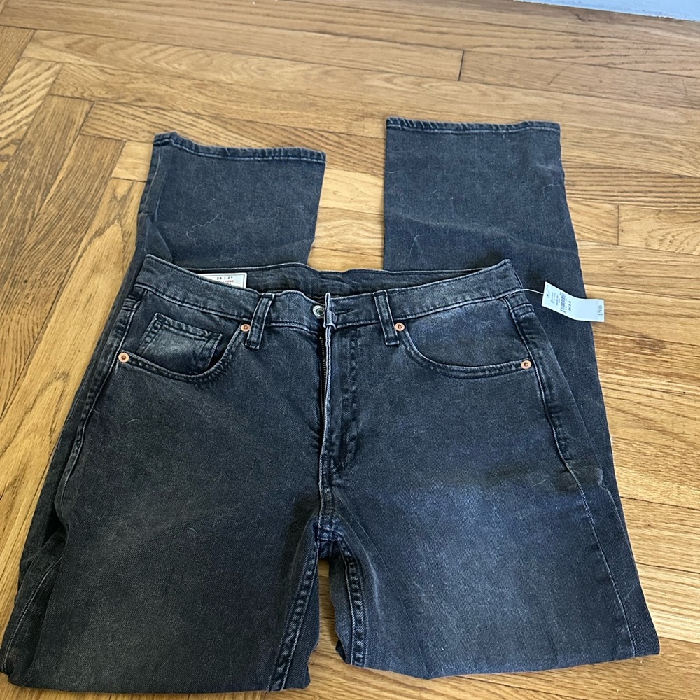 Gap 90s Mid Rise Black Jeans